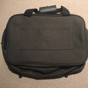 NWT Carry-on luggage Atlantic New travel bag expandable grey green OPEN To OFFER